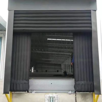 Hohe Haltbarkeit Verstellbares Ladesystem Energieeinsparendes Lkw Container Ladeflächen mit AirbagDock Türschutz mit individueller Farbe