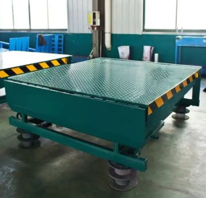 Industrial Fixed 25000-40000LBS Safe Design Workshop Automatic Dock Door Levelers Hydraulic Stationary Loading Ramp for Warehouse and Factory Use