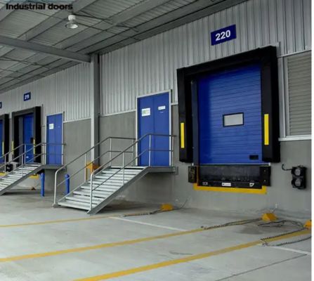 Insulated Sectional Garage Door 50mm-80mm Thickness Sectional Overhead Door with Polyurethane Foam Insulation and Vinyl or Brush Weatherstripping