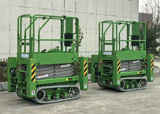 Luftarbeiterlift Batteriebetriebene elektrische Liftplattform 1,5 KW Motorleistung für Bau und Wartung optimiert