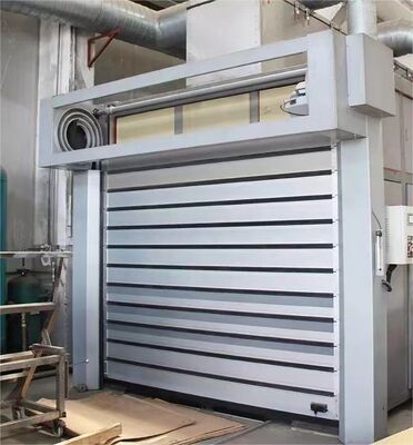 PLC-Steuerung Aluminium hohe Qualität Industrie-Hochgeschwindigkeits-Spirale Tür Intelligente Außen-Spirale Schnelle Tür Aluminium Schnelle Rollverschluss Tür