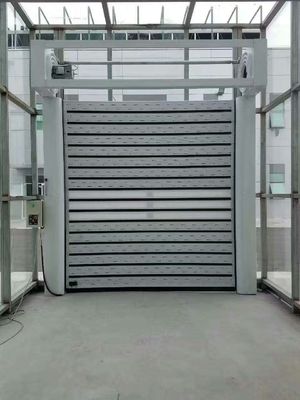 Hochfestes Aluminium rollt oben Tür-gewundene Tür-Rollen-Fensterladen-Hochgeschwindigkeitstüren