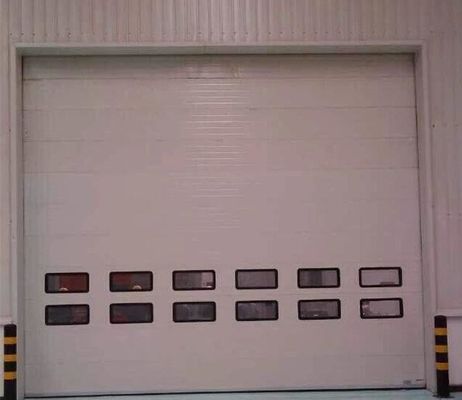 isolierten kommerzielle obenliegende Schnitttüren 0.2m/S Schnittgaragentor CER-ISO