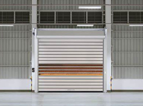 Automatische Hochgeschwindigkeits-Spirale Tür Turbine Motor Garage Wärmeisolierte PU Schaumspirale Hochgeschwindigkeits-Harde Tür