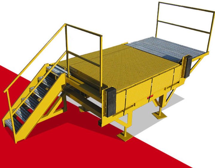 Lkw-Ladegeräte Anlage-Rampen mit Sicherheitsvorrichtung automatisch einstellbares elektrisches 15T-Equipment