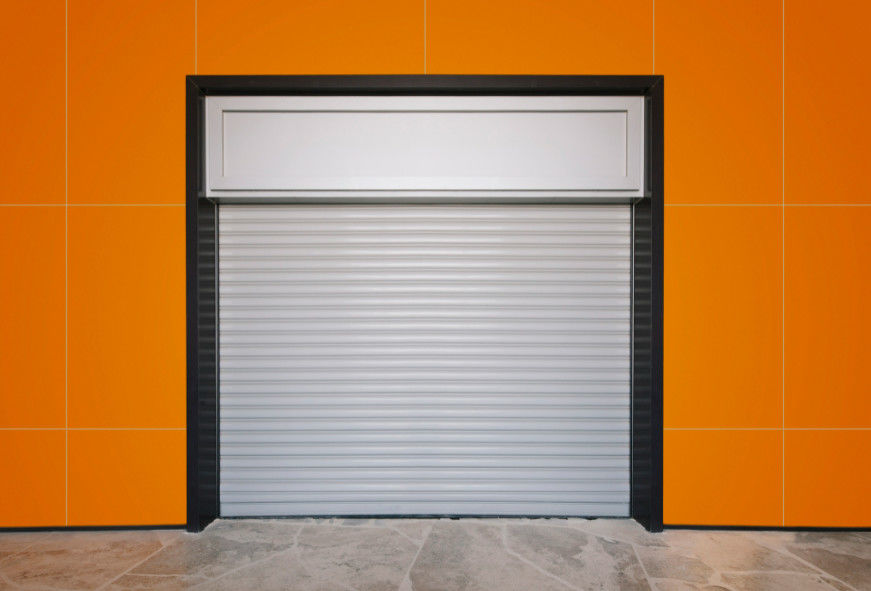 Hochsicherheit Hochgeschwindigkeit PVC Roll Up Schnellverschluss Tür 304 Edelstahl Innenraum Aluminium Reißverschluss
