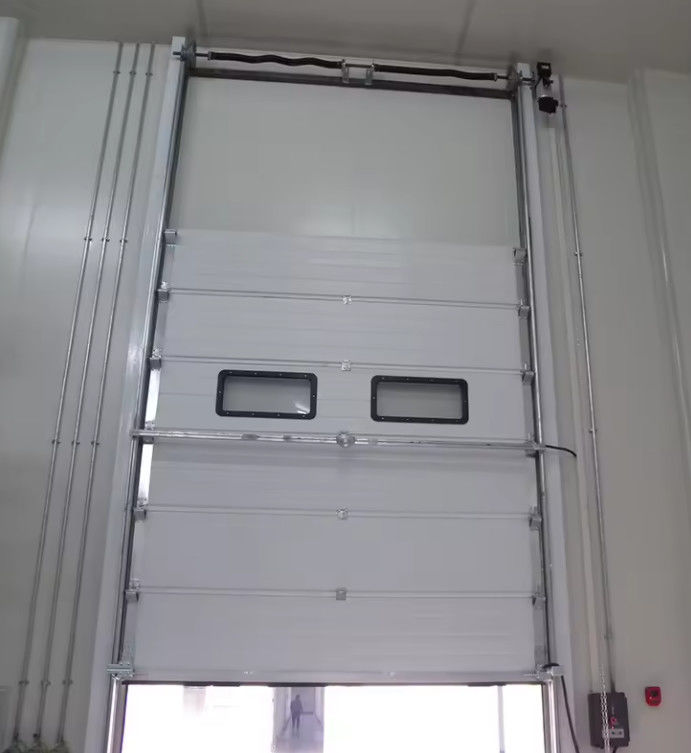 Pulverbeschichtete, isolierte, abgeschnittenen Türen aus Stahl mit Vinyl-Weatherstripping und Aluminium-Abschnitttüren