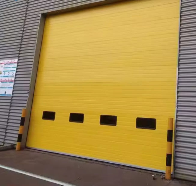 Stahl Isolierte Abschnitttüren mit Polyurethan Schaum Isolierung Für Garage schönen Stil Sicherheit
