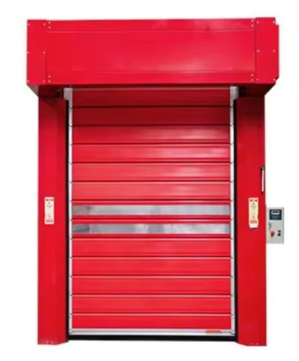 Schnellschraubende Tür aus Aluminium mit PLC-Steuerung 0,75 kW Motorleistung Direktverkauf vom Hersteller