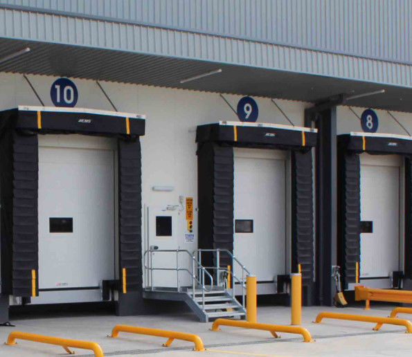 Einfache Installation PVC Dock Tür Schutz vor den Elementen bietet kundenspezifische Industrie