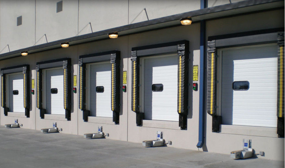 Besondere Farbe PVC Unterhaltsarme Hafen Tür Schutzschirme Ladesystem automatische PVC Hafen Dichtungen Lager Industrie