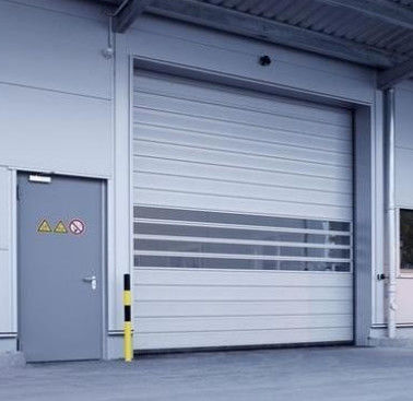 Dauerhafte Spiraldür für eine verbesserte Sicherheit Metall Aluminium Schnellrollenläden Tür