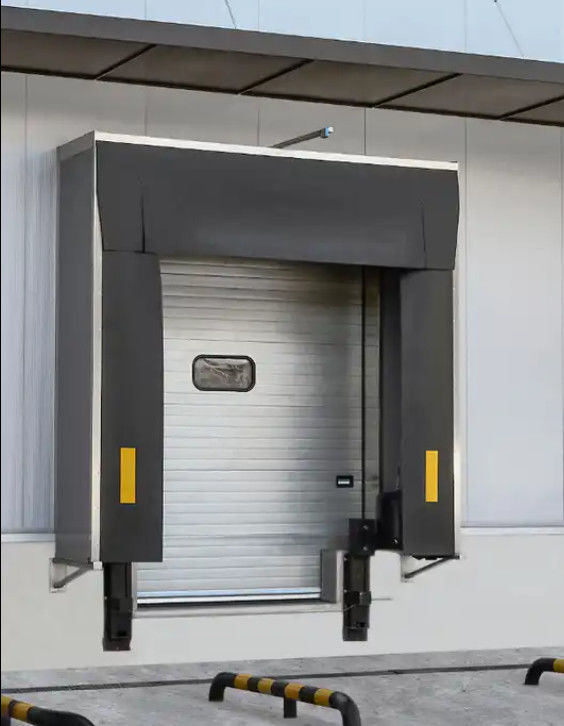Schutz vor den Elementen Verstellbares Ladesystem Dock Tür Schutz mit PVC Kunststoff Gummi Funktion Auto Docking Schutz