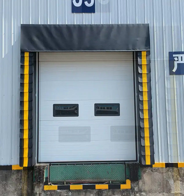 Hohe Qualität Logistik Lagerhaus Dock Industrielle Haltbarkeit Moderne benutzerdefinierte Farbe Ladung Dockunterkünfte Einfache Installation Schutz vor den Elementen