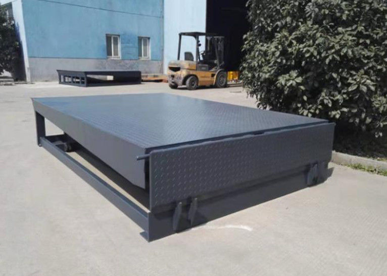 Galvanisierte Veredelung kundenspezifische Lagerwerkstatt Automatische Dockplatte Dock Türniveller mit hydraulischer Stromquelle