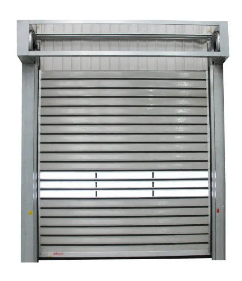 Fotoelektrische Sensor-Sicherheits-System Aluminium-transparente Hochgeschwindigkeits-Spirale Tür für maximale Effizienz und reibungslose Leistung