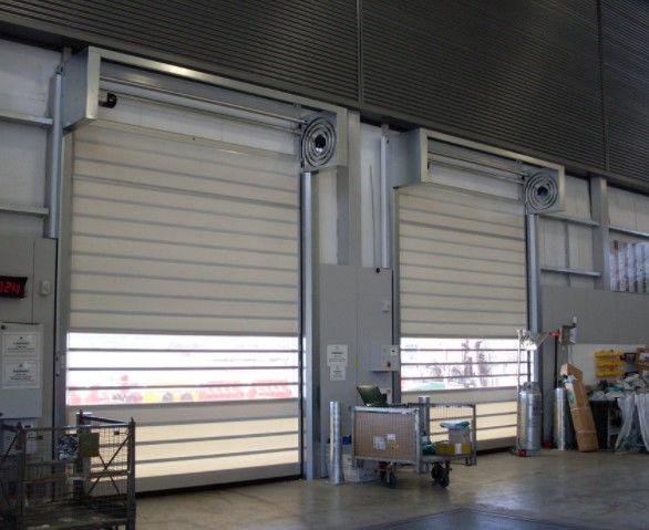 Hochsicherheits- und Effizienz-Aluminium-Transparente Hochgeschwindigkeits-Spirale Tür mit 220V/50HZ-Stromversorgung
