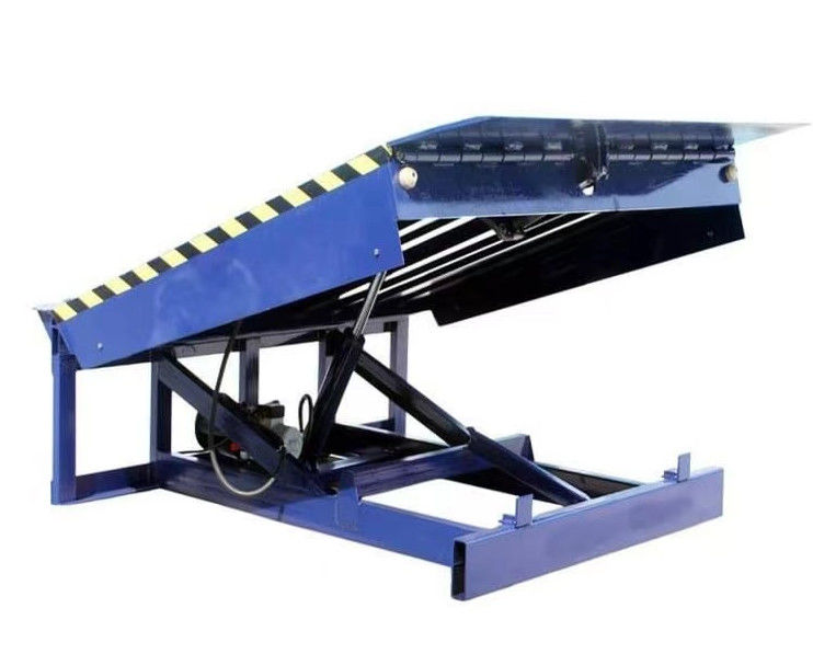 Anpassbare Deckhöhe Elektrische Dock Tür Nivellierer Werkstatt Automatische Dockplatte 25000-40000LBS Sicheres Design Schwerlast