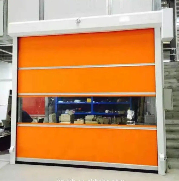 DESEO Automatische Garage Niedrige Wartung Hochgeschwindigkeit PVC Roll Up Schnelle Verschluss Tür 304 Edelstahl Material