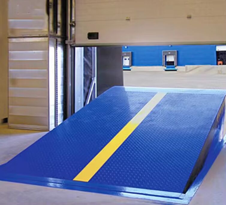 Elektrischer Motor Anpassbare Plattformgröße Scherenhubtisch Vertikale Werkstatt Automatische Dockplatte Docktür Nivellierer für Bauindustrie