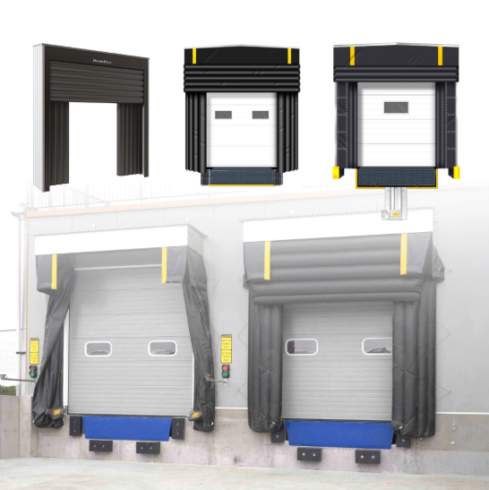 China Supplier New Design Sponge Dock Seal Dock Door Shelter Designed for loading dock operations and weather resistance